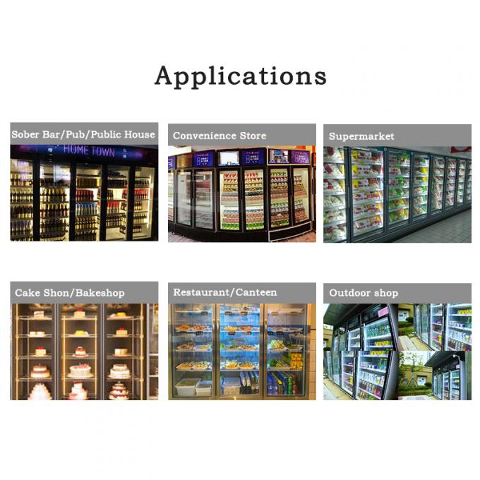 Προσαρμόσιμο βιομηχανικό ψυκτικό εξοπλισμό με διπλή σφραγίδα αερόσακων και υψηλής αντοχής καθολικούς τροχούς 5