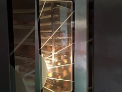 Ηλεκτρικός περιστροφικός φούρνος αερίου φούρνων ψησίματος ψωμιού 32 δίσκων για τη παραγωγή προϊόντων ψησίματος