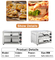 Κουζίνα Combi Pizza Εξωτερικός Ηλεκτρικός Φούρνος τούνελ για οικιακό ψωμί Bakery Micro Headlinght Cooker