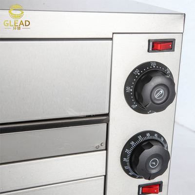 Ηλεκτρικός φούρνος πίτσας 16 ιντσών 2460W Εξοπλισμός ψησίματος 220V Εμπορικό μοντέλο