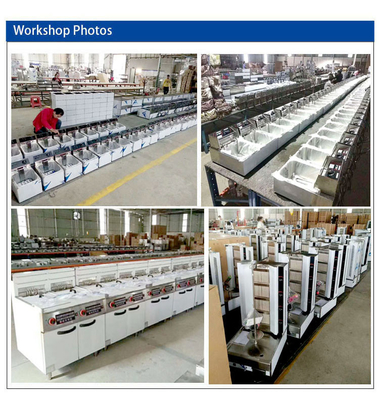 174Kg Εστιατόριο εξοπλισμός μαγειρικής 800×900×850 70 με σύνδεση αερίου R13/4