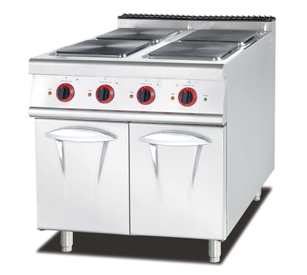 Εργαλεία κουζίνας 10kw 220V 4 καυστήρες 100-400°F