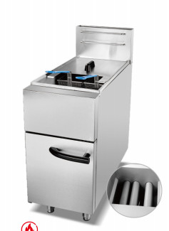 Φρυγανίτης αερίου με 2 καυστήρες 30kg 11,2kw Συσκευές μαγειρέματος Εμπορικές συσκευές μαγειρέματος 220V τάση