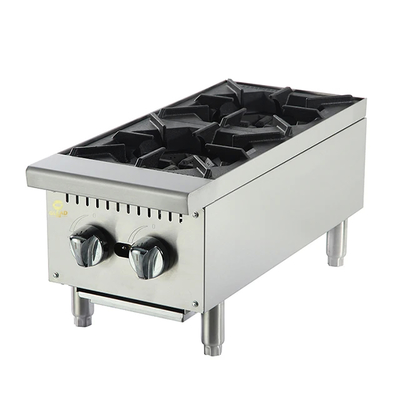 GL-K6015R Ατσάλινο μετρητή φυσικού αερίου Top Pasta Cooker LPG / NG τροφοδοσία 38 G.W.