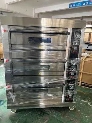 220V 50HZ Εμπορική κουζίνα Φούρνος για ψήσιμο ψωμί Τάρτες αυγών Mookcake