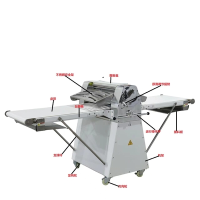 16-Tray 250kg κατακόρυφο φύλλο ζύμης με 0,75kw ισχύς 6,5kg μέγιστο βάρος ζύμης