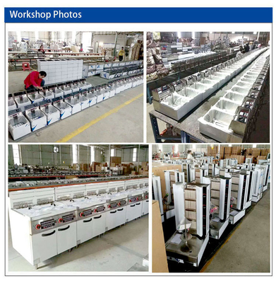 225kg βαρύ φορτίο γκαζόν φούρνο 27Kw γρήγορο φαγητό εξοπλισμός κουζίνας / εξοπλισμός μαγειρέματος - GH-999A
