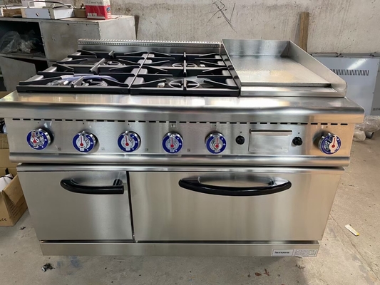 20Εξοπλισμός μαγειρέματος 8kw με 4 καυστήρες