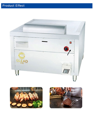 1200x800x850mm Εμπορικό εξοπλισμό επεξεργασίας κρέατος με ισχύ 10kw