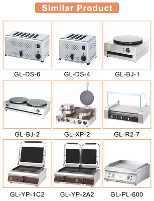 10kw Gas Teppanyaki Grill με καύσιμο LPG για βαριά μαγειρική σε εμπορικές κουζίνες