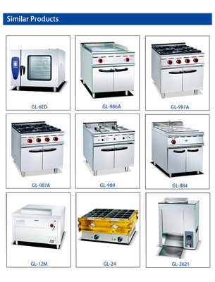 Εμπορικός LPG Gas Quail Egg Grill Ελαφρύς βάρος 6,6kg Εξοπλισμός μαγειρέματος για επαγγελματική κουζίνα