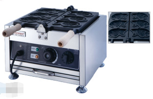 Ακριβής έλεγχος θερμοκρασίας 1.6KW Εμπορικό εξοπλισμό αρτοποιίας για τέλεια τραγανή βάφλες