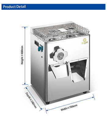 2.2KW εξοπλισμός κουζίνας γρήγορου φαγητού με 220V 50HZ 1 φάση