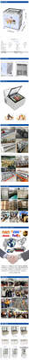 Εμφάνιση παγωτού Smart Gelato Εγκαταστάσεις ψύξης 200W 44KG N.W. -16.C έως -18.C Θερμοκρασία 220-240V
