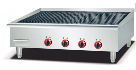 220V-240V Σιδηρά Λαβα Ροκ Grill με Ασημένιο και Λευκό Ψηφιακό Πίνακα Ελέγχου