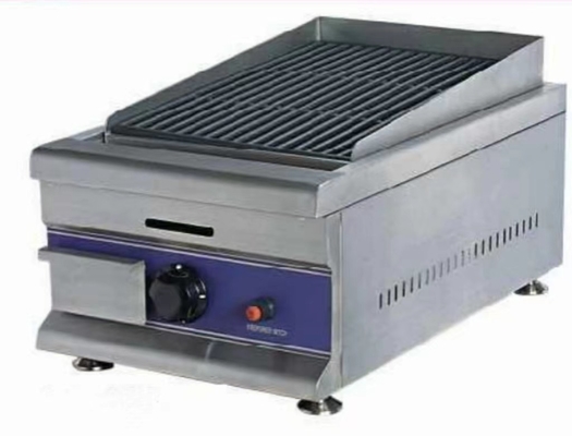220V-240V Σιδηρά Λαβα Ροκ Grill με Ασημένιο και Λευκό Ψηφιακό Πίνακα Ελέγχου