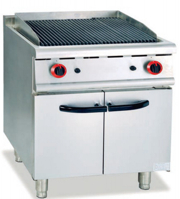 220V-240V Σιδηρά Λαβα Ροκ Grill με Ασημένιο και Λευκό Ψηφιακό Πίνακα Ελέγχου