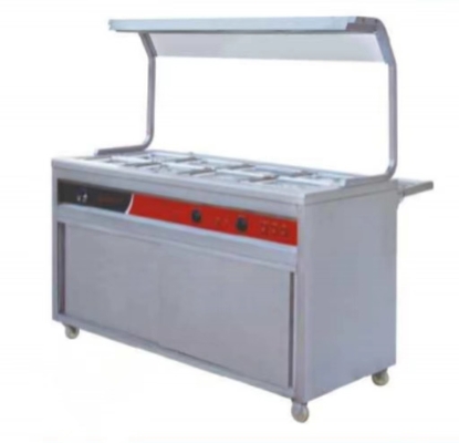 Ηλεκτρικός θερμαντήρας σούπας Bain Marie με κατασκευή από ανοξείδωτο χάλυβα 220-240V 50Hz