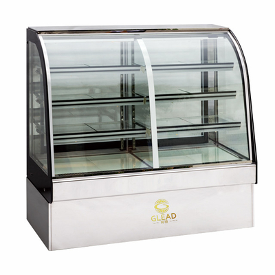Δύναμη 415L ψύξη αέρα Εμπορική μονάδα ψύξης 2200W τάση για οθόνη κέικ