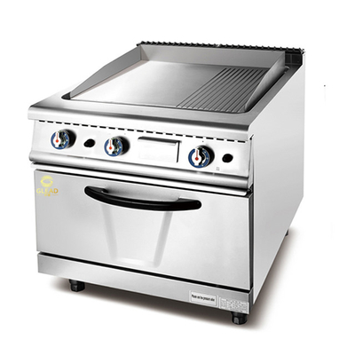 GL RG LPG/NG Gas Valve Commercial Cooking Range Machine 17,8KW με ρυθμιζόμενο έλεγχο θερμοκρασίας