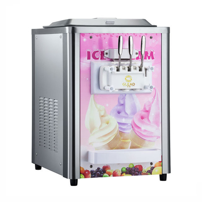 1.7kW βιομηχανική μονάδα ψύξης για 2x5.8L Hopper 12-18kg/h Ποσοστό παραγωγής 220-240V τάση