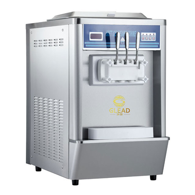 1.7kW βιομηχανική μονάδα ψύξης για 2x5.8L Hopper 12-18kg/h Ποσοστό παραγωγής 220-240V τάση