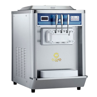 1.7kW βιομηχανική μονάδα ψύξης για 2x5.8L Hopper 12-18kg/h Ποσοστό παραγωγής 220-240V τάση