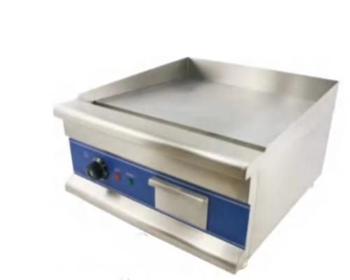 Ασημένιο Ηλεκτρικό Εστιατόριο Griddle Ατσάλι Grill με ακριβή έλεγχο θερμοκρασίας
