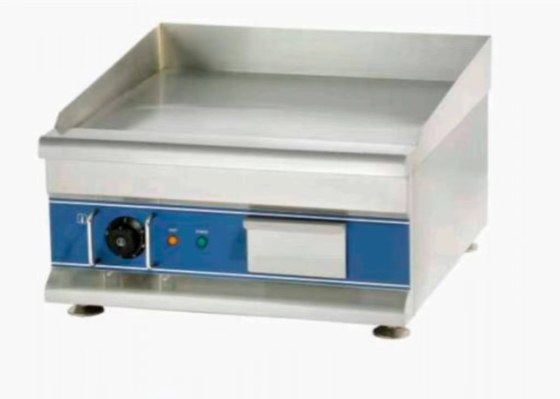 220-240v 50hz Silver Griddle Εστιατόριο εξοπλισμός μαγειρέματος για έλεγχο θερμοκρασίας