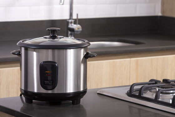 Σιδηρό 220V ρυζιέρα 25L χωρητικότητα Μαύρο λευκό μπλε Εργαλεία μαγειρικής Μαγειρεύει ρύζι