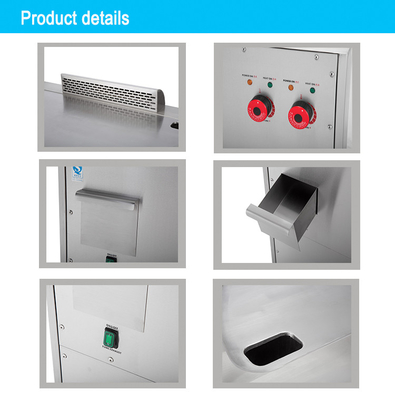 Ακατέργαστο 130KG με φυσικό αέριο SS304 Hotel Teppanyaki Grill LPG / φυσικό αέριο