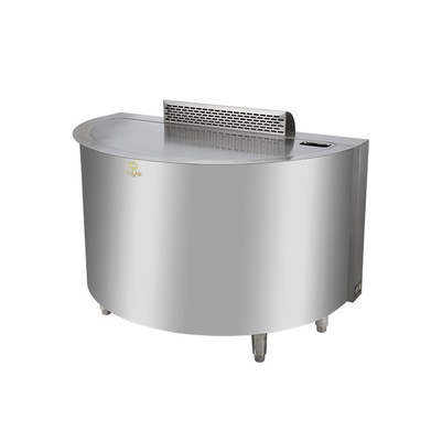 Ακατέργαστο 130KG με φυσικό αέριο SS304 Hotel Teppanyaki Grill LPG / φυσικό αέριο