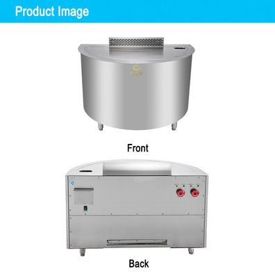 ΣΤ304 Γεωκίνητο 130KG Τεπάνιουκι Griddle Cooktop για Εμπορικά Ξενοδοχεία