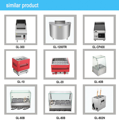 ΣΤ304 Γεωκίνητο 130KG Τεπάνιουκι Griddle Cooktop για Εμπορικά Ξενοδοχεία