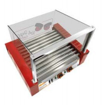 Μηχανή ψήσιμο ζεστών σκυλιών 240V/50HZ με 5/7/9 κυλίνδρους ανεξάρτητο έλεγχο θερμοκρασίας για τέλεια ψητό ζεστό