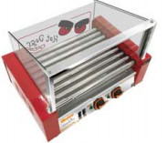 Μηχανή ψήσιμο ζεστών σκυλιών 240V/50HZ με 5/7/9 κυλίνδρους ανεξάρτητο έλεγχο θερμοκρασίας για τέλεια ψητό ζεστό