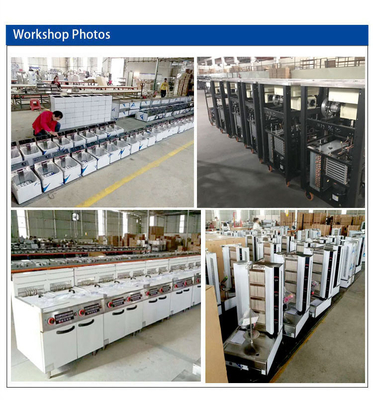 6-Tray 1/3 Size Pan 100L Εμπορικό ξενοδοχείο Ice Cream Machine ανεμιστήρας ψύξης 1100W ισχύς