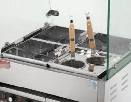 Ατσάλινος Κάντο κουζίνα 9KW 220V 50-60HZ λειτουργία βρασμού τέσσερα / έξι / οκτώ κουτιά