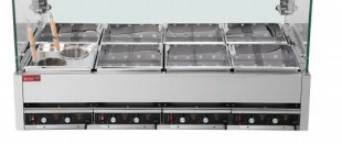 Γιαπωνέζικο εστιατόριο 220V 50-60HZ Ηλεκτρική κατσαρόλα Kanto Ατσάλι Εμπορικό εξοπλισμό μαγειρέματος