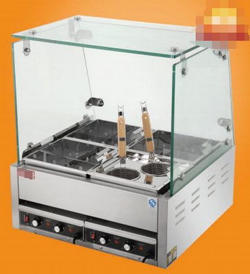 Ατσάλινος Κάντο κουζίνα 9KW 220V 50-60HZ λειτουργία βρασμού τέσσερα / έξι / οκτώ κουτιά