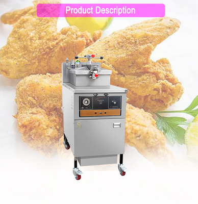 25L Gas Pressure Fried Chicken Machine 0,65 Kw LGP/NG Ενέργεια αερίου με φίλτρο πετρελαίου 160 KKg N.W.