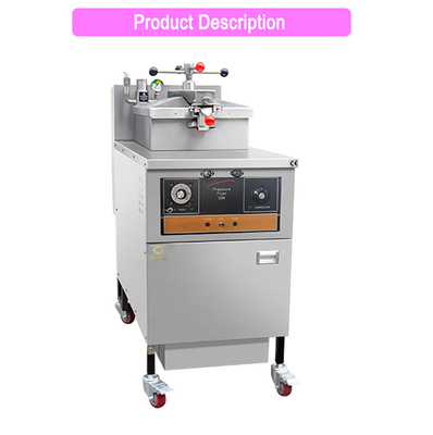 25L Gas Pressure Fried Chicken Machine 0,65 Kw LGP/NG Ενέργεια αερίου με φίλτρο πετρελαίου 160 KKg N.W.