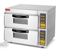 220-240V/50-60HZ Εμπορικός εξοπλισμός αρτοποιίας Φούρνος πίτσας Εύκολη συντήρηση και καθαρισμός
