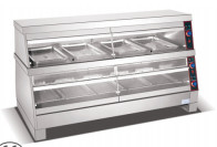 800*480*635 mm Θερματική βιτρίνα και προμήθειες προς πώληση 1.8KW