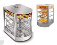 Εστιατόριο 800*480*635 mm Συσκευές 1.8KW Θέρμανση Vitrine