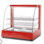 Εστιατόριο 800*480*635 mm Συσκευές 1.8KW Θέρμανση Vitrine