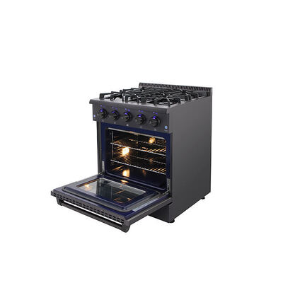 Σειρά συνδυασμού ηλεκτρικού και αερίου 36 ιντσών από ανοξείδωτο χάλυβα για χρήση στο σπίτι και στο RV