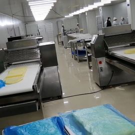 Ψωμί εργοστασίων που κατασκευάζει το πρόχειρο φαγητό Croissant ζύμης Sheeter ζύμης υπολογιστών μικροϋπολογιστών μηχανημάτων